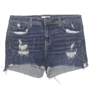 Studio Blue Distressed Blue Denim Jean Shorts for Women size 29